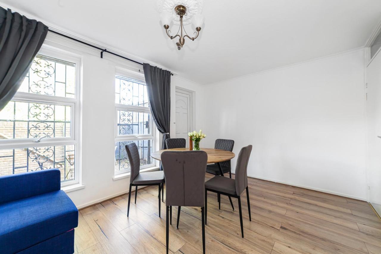Arte Stays - 3-Bedroom Bright House London, Haggerston, Garden, Parking, 8 Min Walk To Haggerston Station, Weekly Or Monthly Stays, Serviced Accommodation - 7 Guests المظهر الخارجي الصورة